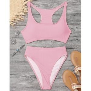 ✨3/$30✨ Zaful High Cut Racerback Sporty Bikini